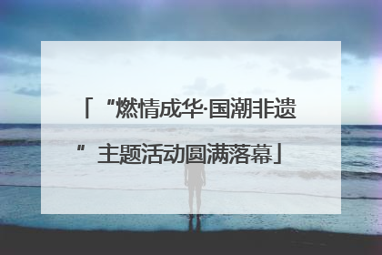 “燃情成华·国潮非遗”主题活动圆满落幕
